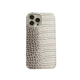 Gradient Crocodile Pattern Leather Phone Case